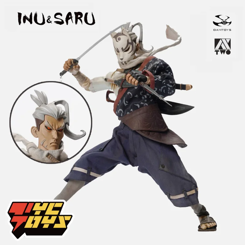 

TYCTOYS DAMTOYS DAMX AX2 STUDIO AX001 1/6 INU & SARU Ninkyo Seiji 12 Inch Ation Figure Full Set Model for Gift
