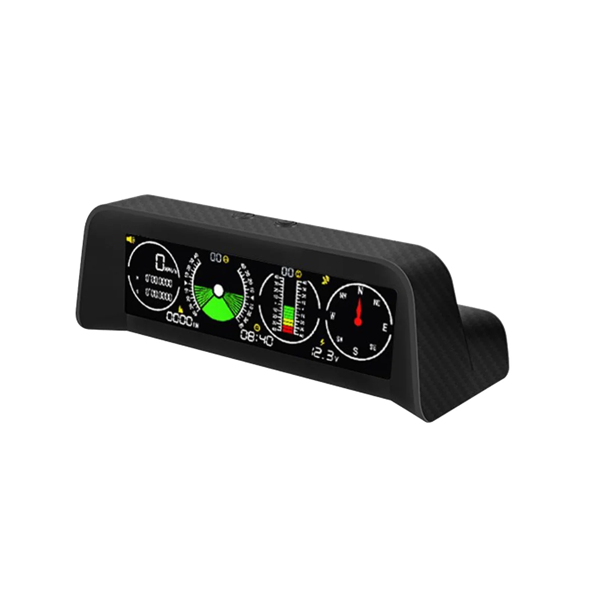 Car speedometer X90 Car Electronic Digital GPS Speedometer Head-Up Display Tilt Meter Altimeter Compass Car Level Incline Balancer