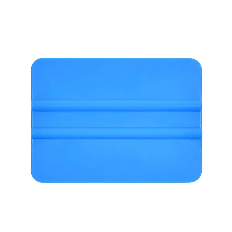4Pcs Vinyl Wrap Squeegee Flexible Plastic Scraper Window Tint Film Tool Kit for Car Wrapping Tinting Wallpaper Decals 4-inch