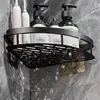 Bathroom Shelf Shampoo Rack Makeup Storage Organizer Shower Shelf Bathroom Accessories No Drill Wall Corner Shelf 4