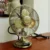 Fan antique Green