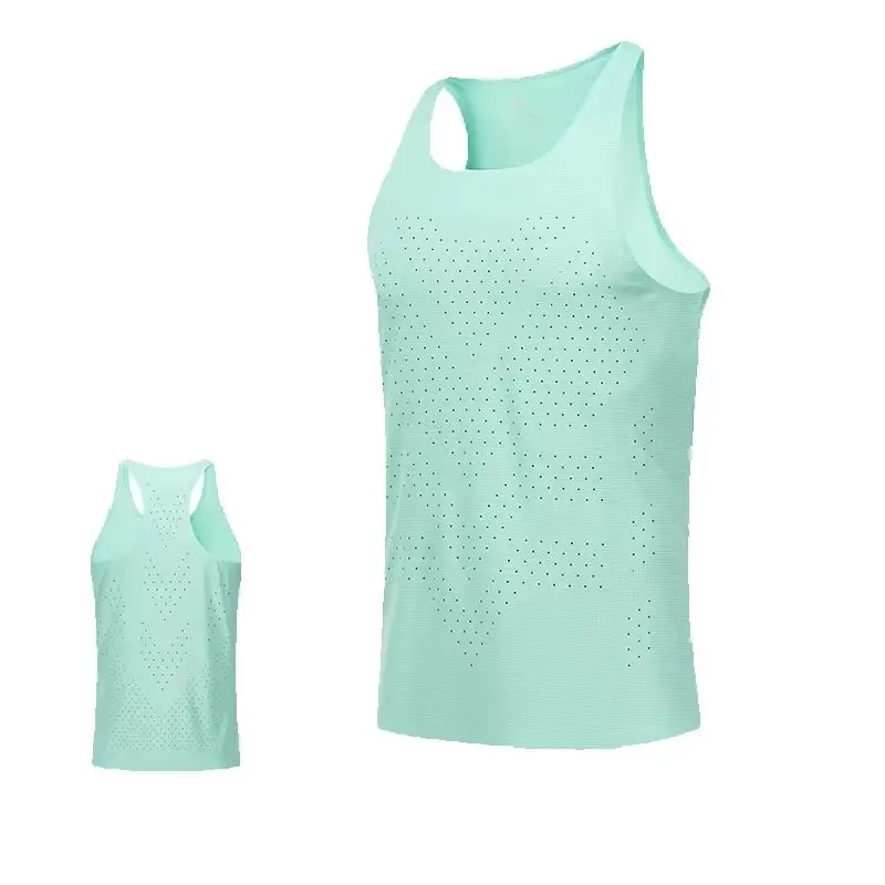 Magliette da Corsa per Uomo, Top Aderenti da Palestra, T-shirt per Fitness e Maratona, Abbigliamento Sportivo per Basket - Image 5