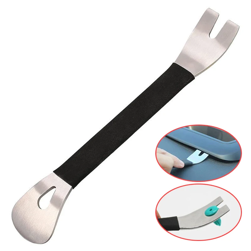 Car Trim Removal Tool Stainless Steel Durable Twoend Trim Removal