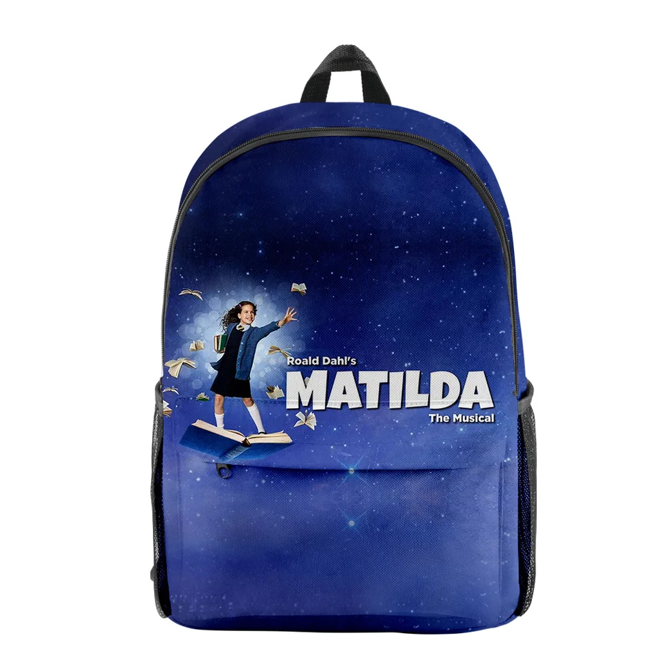 JNIAP Matilda Crossbody Bag - Musical Themed Shoulder Bag, Adjustable Strap, 3 Compartments, Canvas Material - View #5
