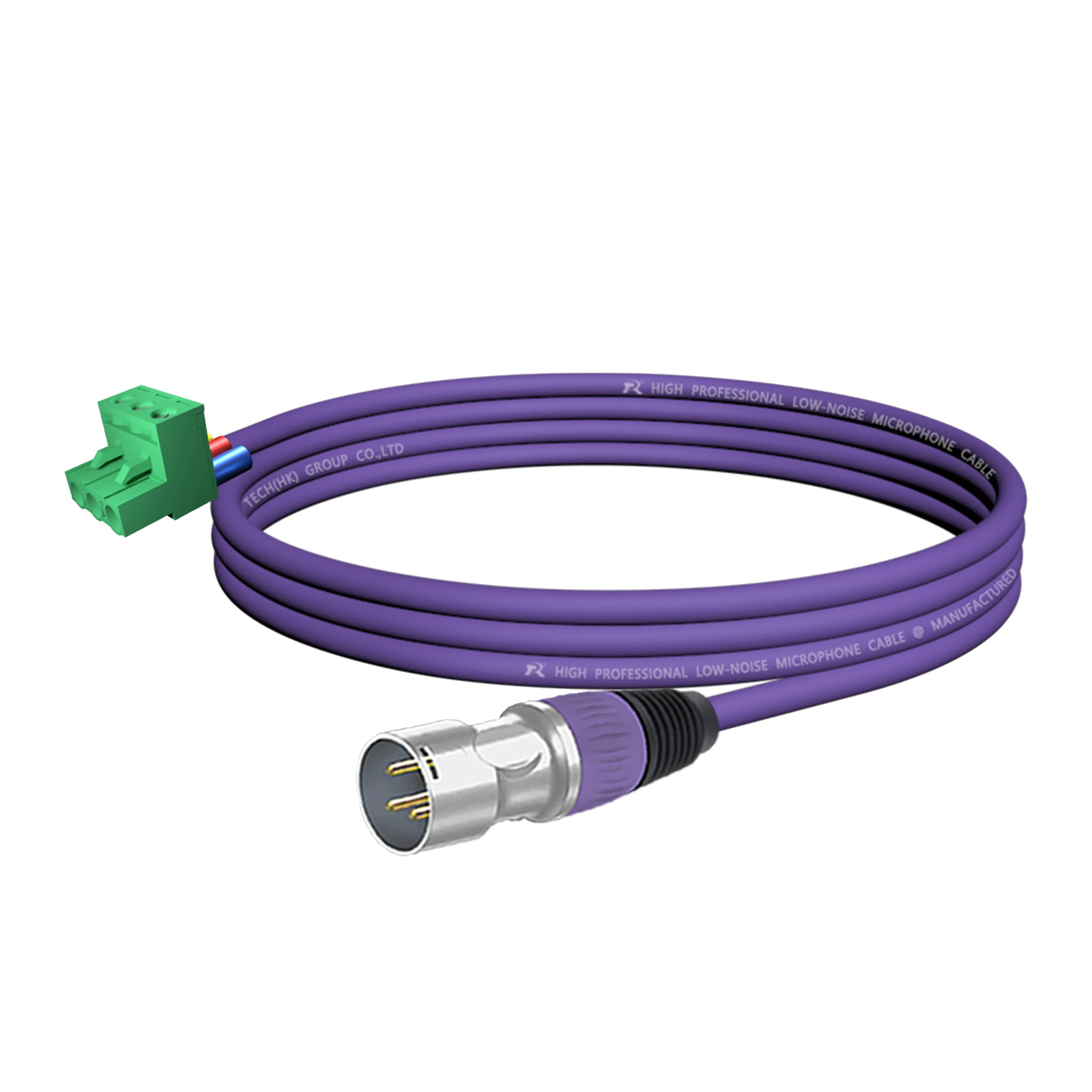 1 Stück XLR zu Phoenix Kabel, XLR 3-Polig M/F zu Grün 3-Pin PCB Schraubklemmenadapter, Mikrofonkabel für Lautsprecher – Detail 13