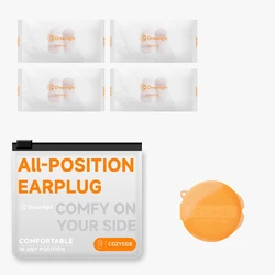 Dreamlight 4S Stereoscopic Sleep Mask with Light Blocking & Travel Earplugs (4 pairs)