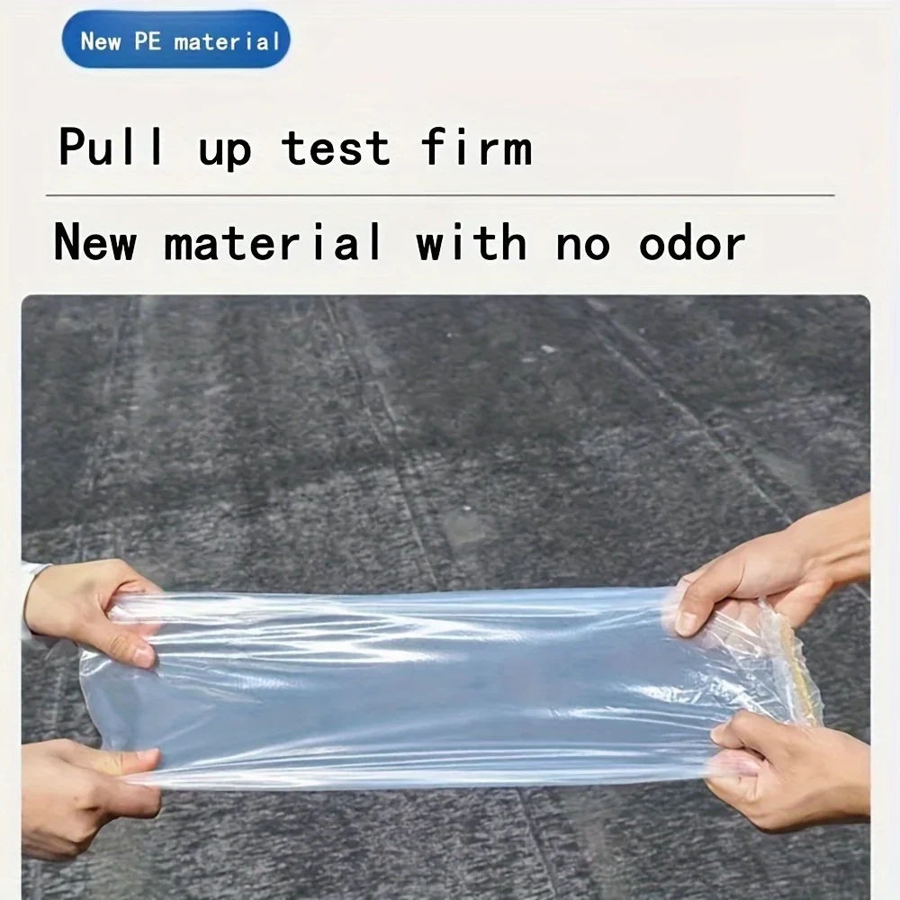 Shoe Covers 10/20/30pcs Rainy Disposable Transparent Plastic Outdoor Thick Wear-resistant Waterproof