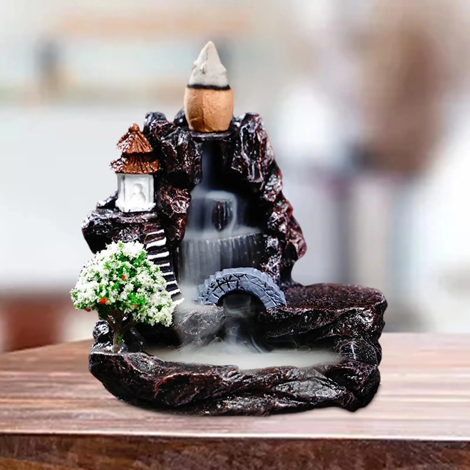Incense Holder Incense Cone Figurine Censer Incense Cone Holder Modern for