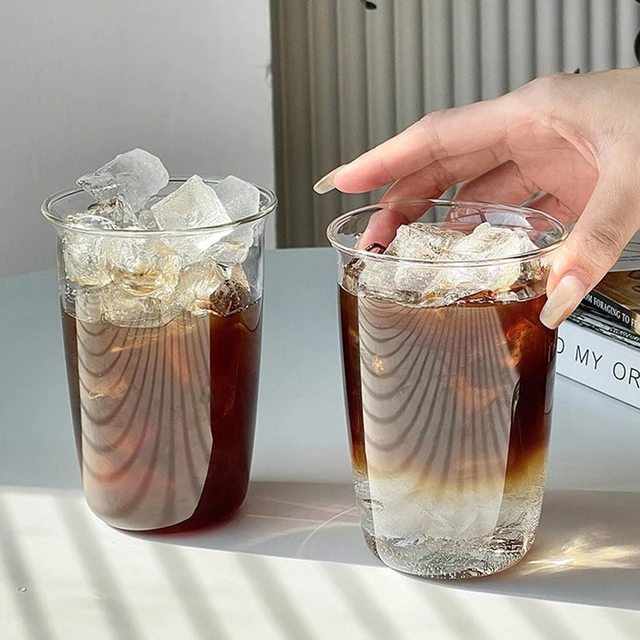 Aesthetic Cold Coffee Glass Cup 5
