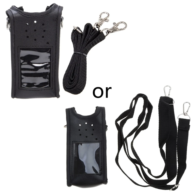 

Leather Cases Covers Bags for UV-9R BF-A58 BF-9700 GT-3WP UV-XR UV-5S UV9R Two Way Radio Cases 51BE