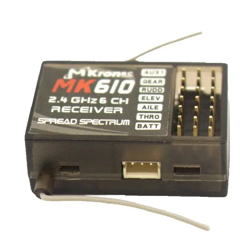 Installation du récepteur DSM2 MK610 6CH 2.4GHz dans un drone RC