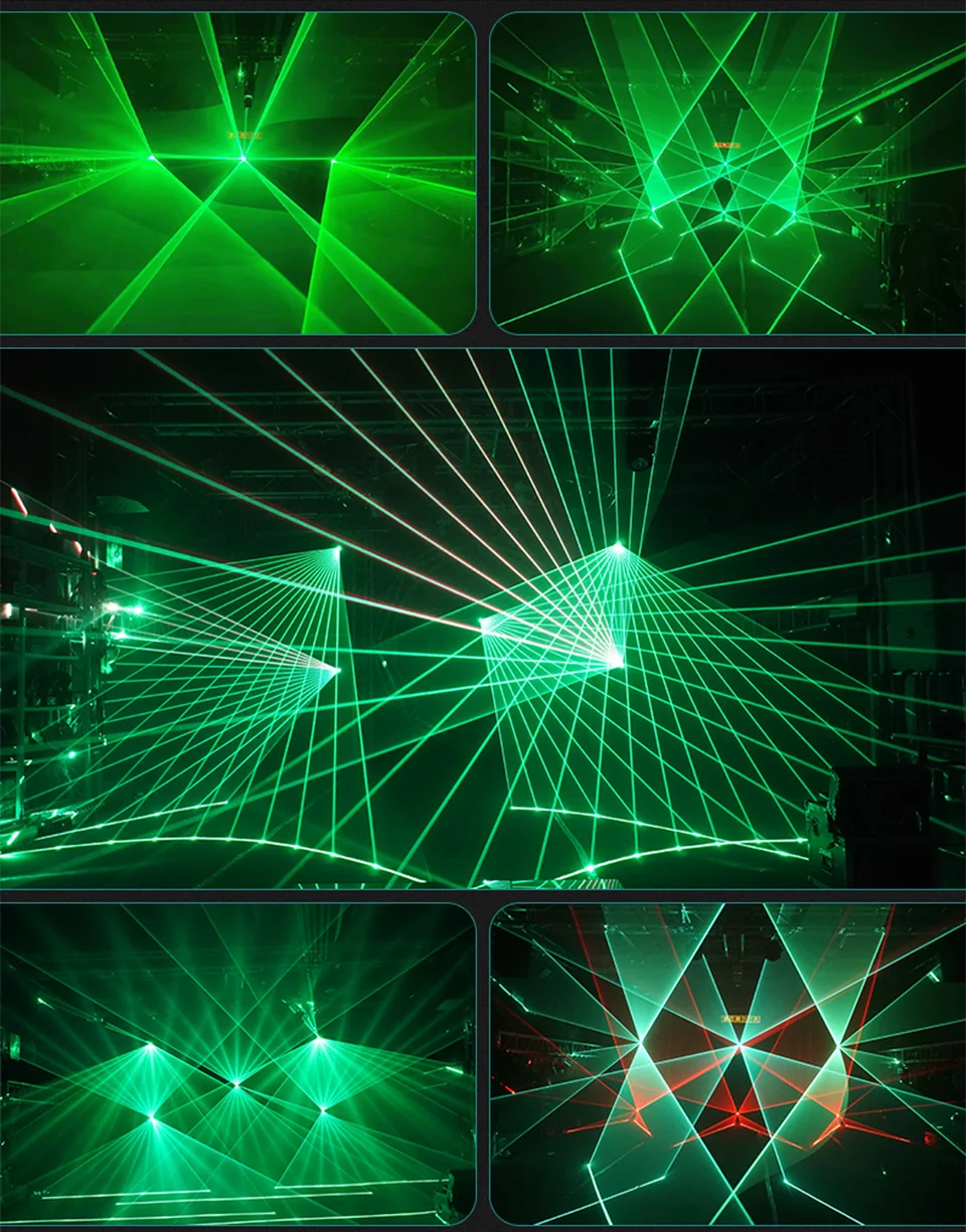 RGB 2W 3W 4W 5W 6W Stage Laser Light DJ Party Wedding Laser Lights ILDA Full Col