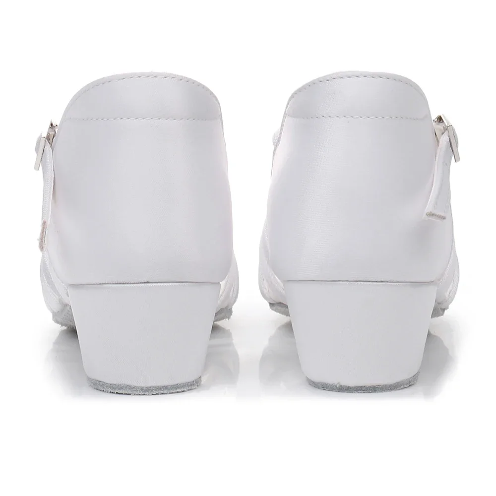 Dance Shoes DIPLIP Girl Latin Dance Shoes Children Ballroom Tango Cha-cha Dance Soft Sole Salsa Practice Shoes