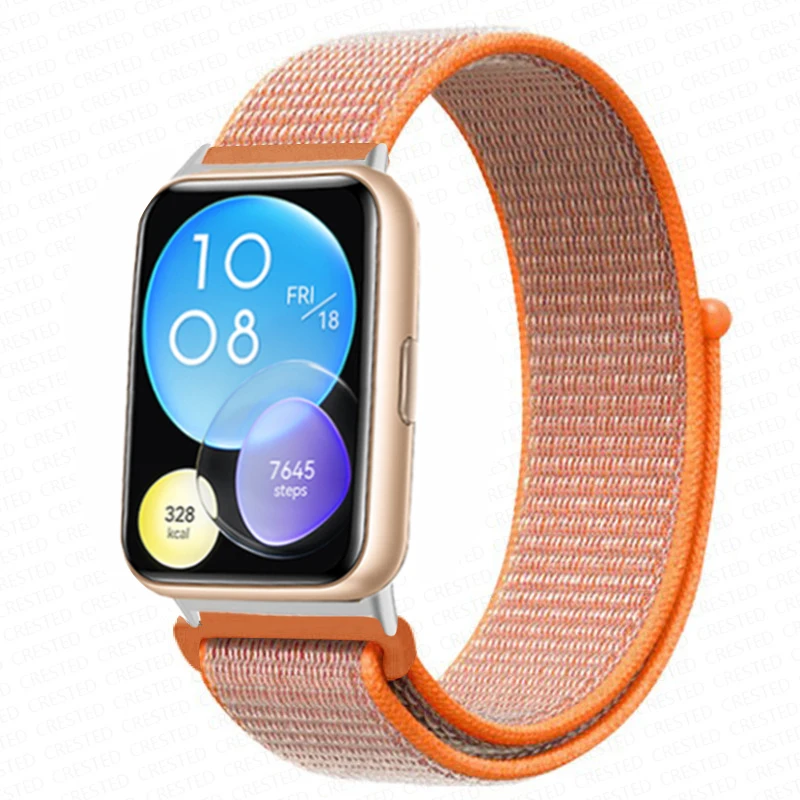 Enhanced Nylon Loop Band Smartwatch Replacement Wristband Bracelet - Durable and Stylish Nylon Strap