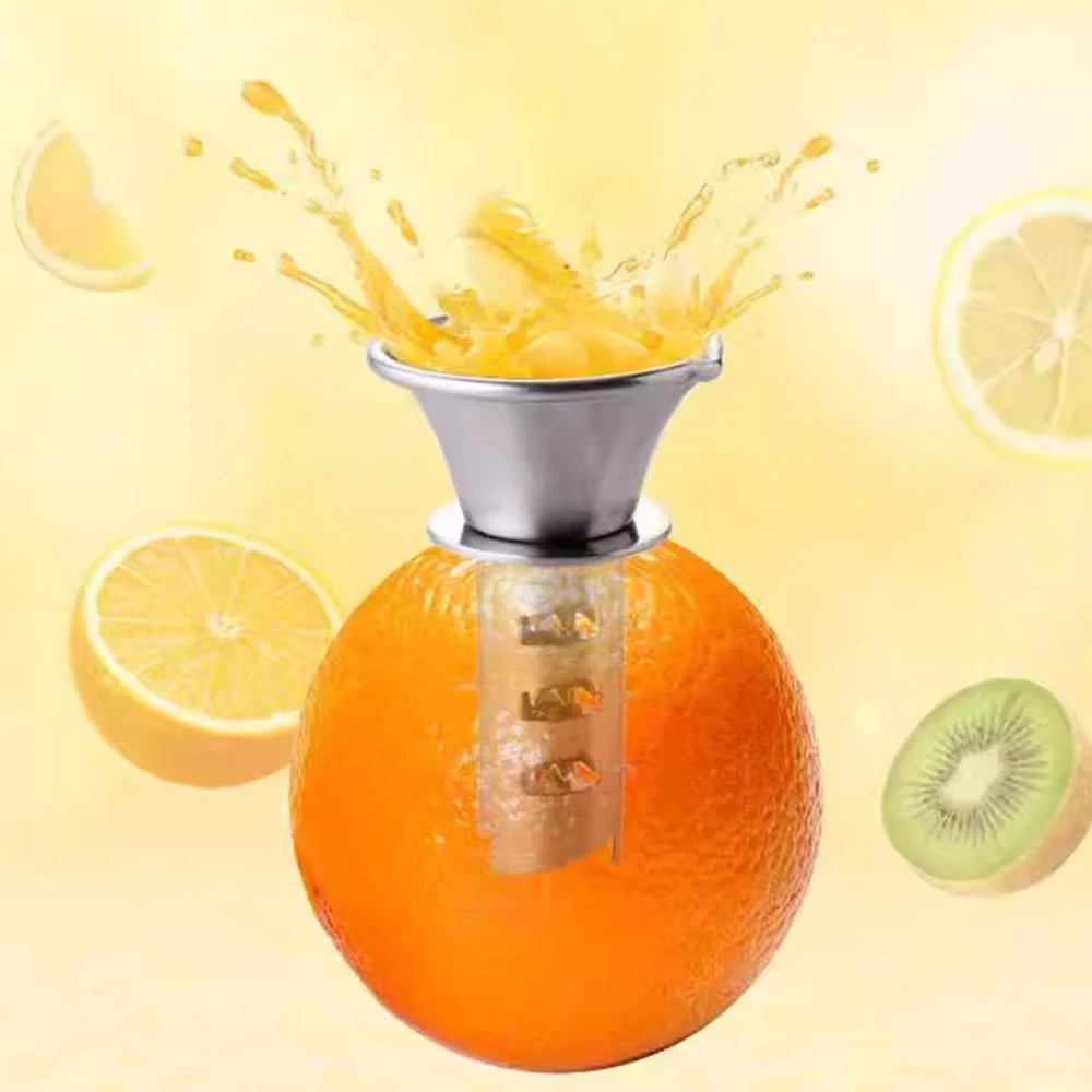 Fruit juicer 1PC Stainless Steel Manual Mini Fruit Juicer Lemon Squeezer Orange Juice