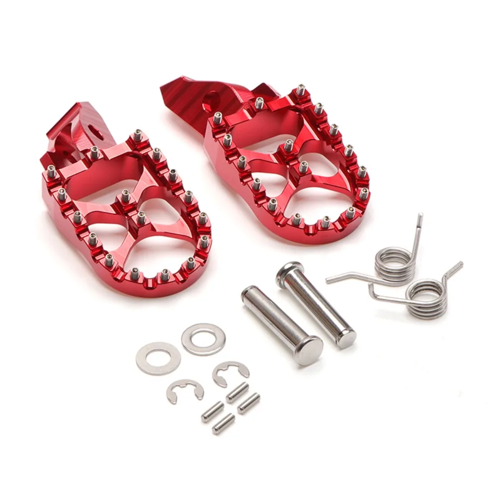 YUANJS フットペグ YUANJS フットペグ アルミニウム合金ペダル Z125 PRO Z250/SL Z400 Z900用 (ブルー) デフォルト 互換品フットペグ ステップバー バイク タンデムステップ ペダル ローレット CNC アルミ 汎用品 左右セット(ブラック)