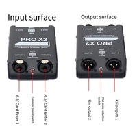 New 2-Way Audio Isolator, Audio Current Eliminator, XLR 6.5, Permalloy Isolator, Mixer Live Broadcast 2