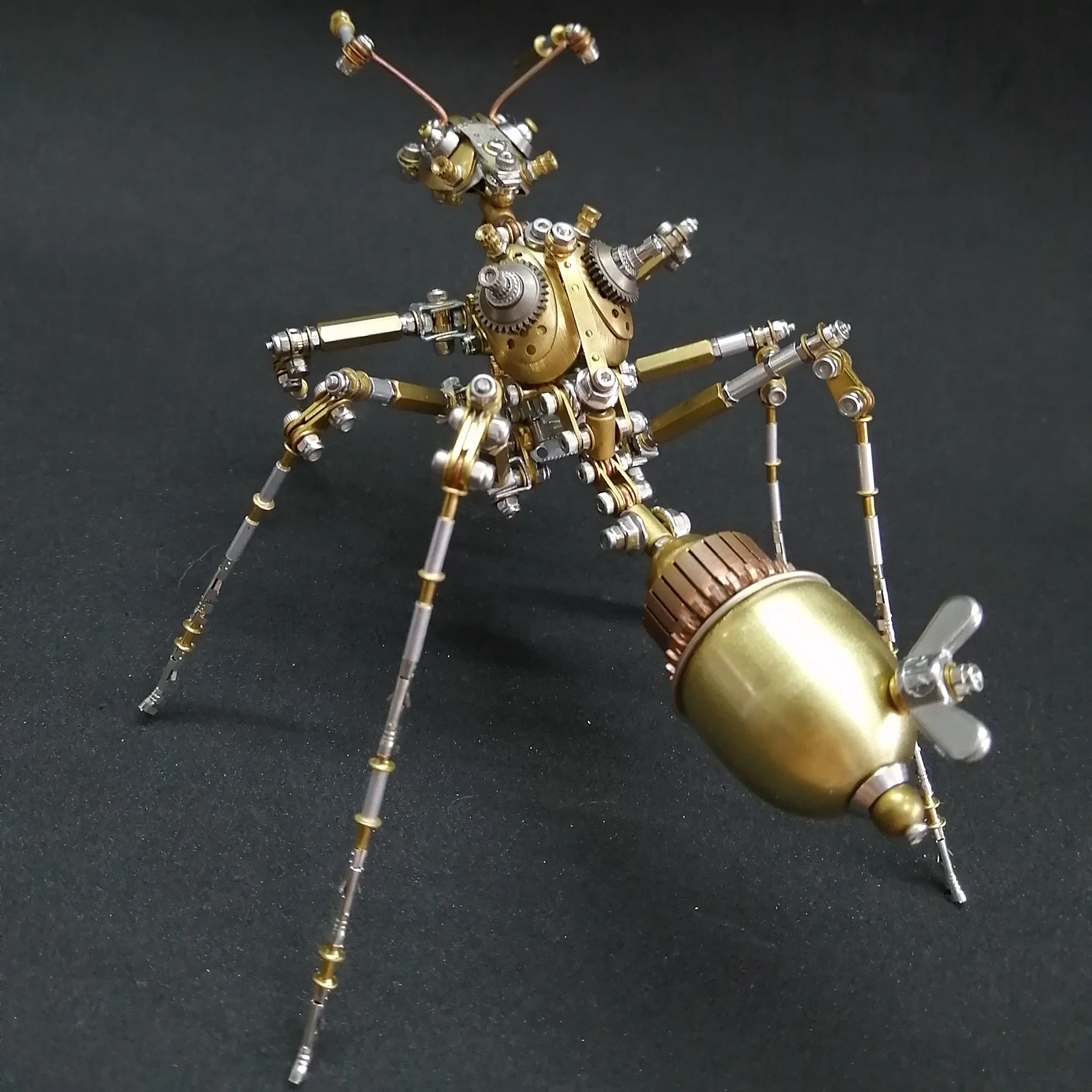 

3D Puzzles Jungle Marching Ants Metal Model Kit Mechanical Assemble Insects DIY Assembly Toys for Kids Adults Gifts - 559 Pcs
