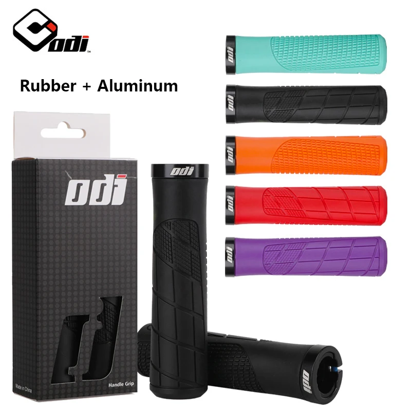 1Pair ODI Bicycle Grips For MTB Mountain Bike Handlebar Cuffs Cover Anti-Slip Lockable Grips Bike Fists Cycling Part Accessories bicycle handlebar grips,bicycle accessories,bike handlebar grips,bike handle grips
