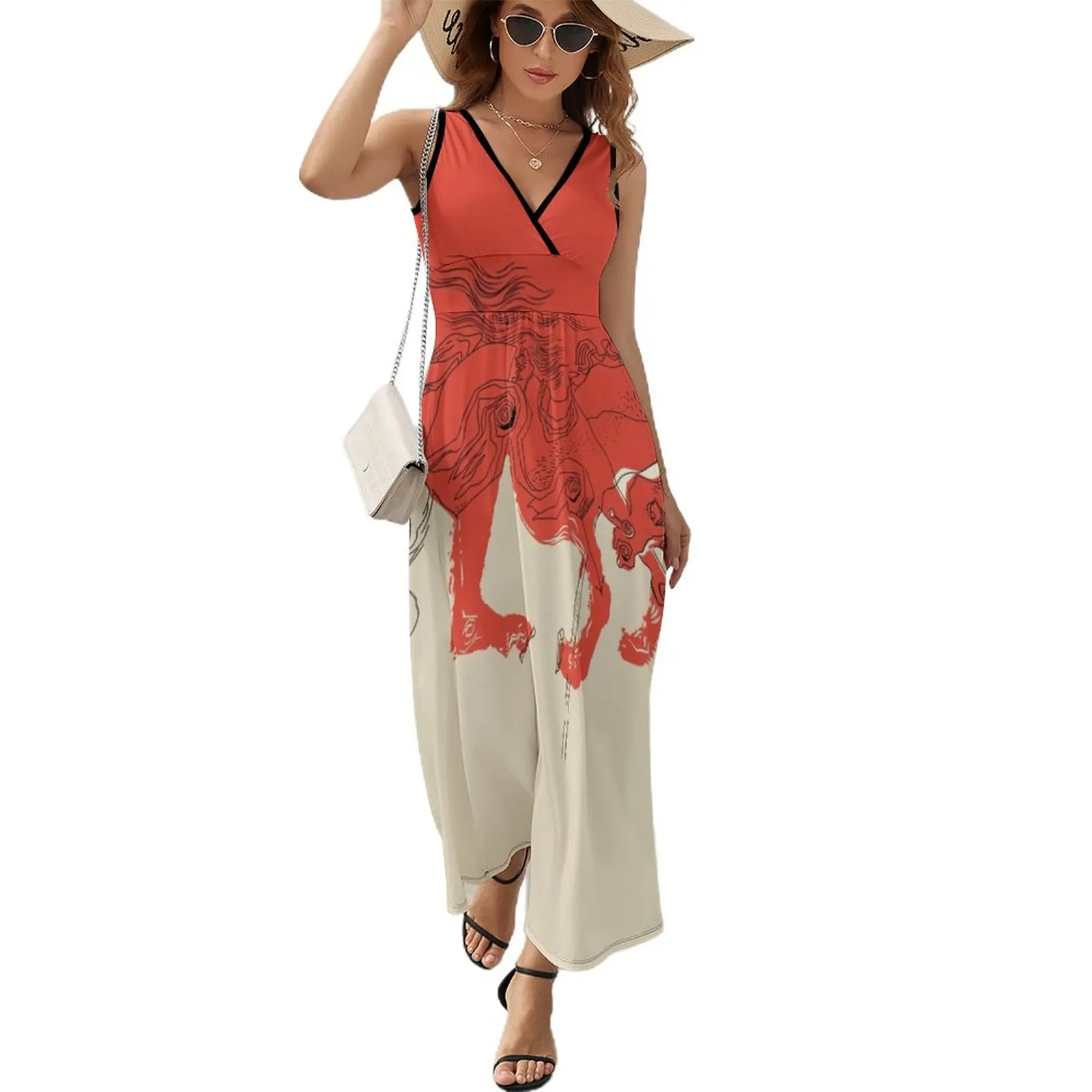 

People Are Always Ruining Things Sleeveless Dress prom clothes women party dresses