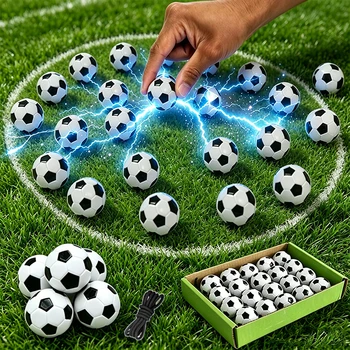 Giochi per Feste: Calcio Magnetico Interattivo, Gioco di Strategia con Magneti per Famiglie, Bambini e Adulti, Qualità Superiore, Lunghezza Massima 3,4 cm