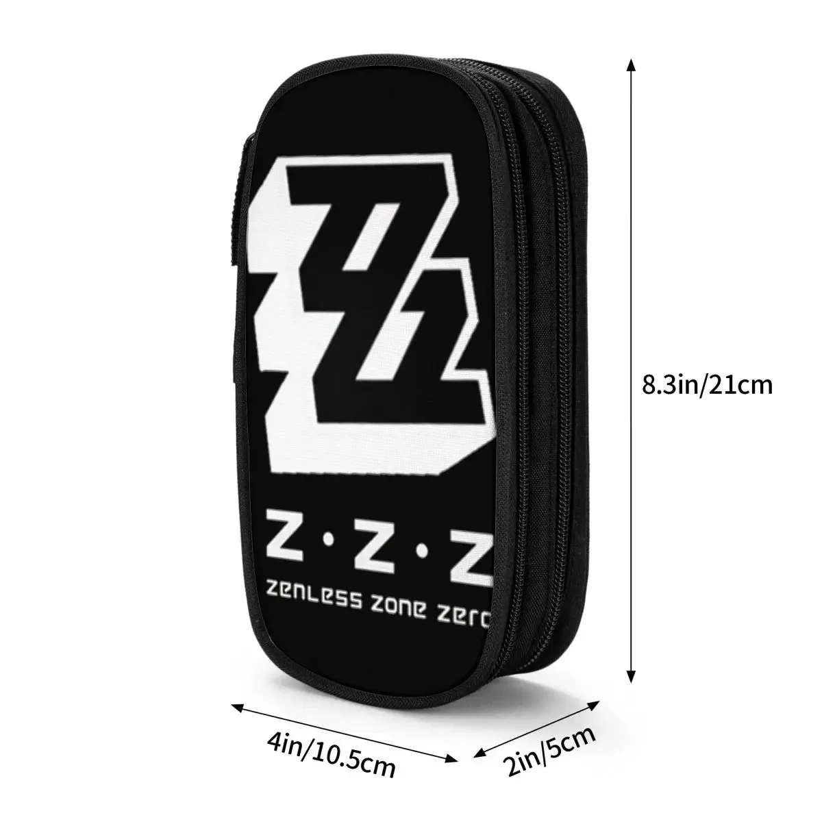 Fashion Zenless Zone Zero Pencil Case ZZZ Game Pencilcases Pen Holder for Girls Boys Big Bag Students School Zipper Stationery 6