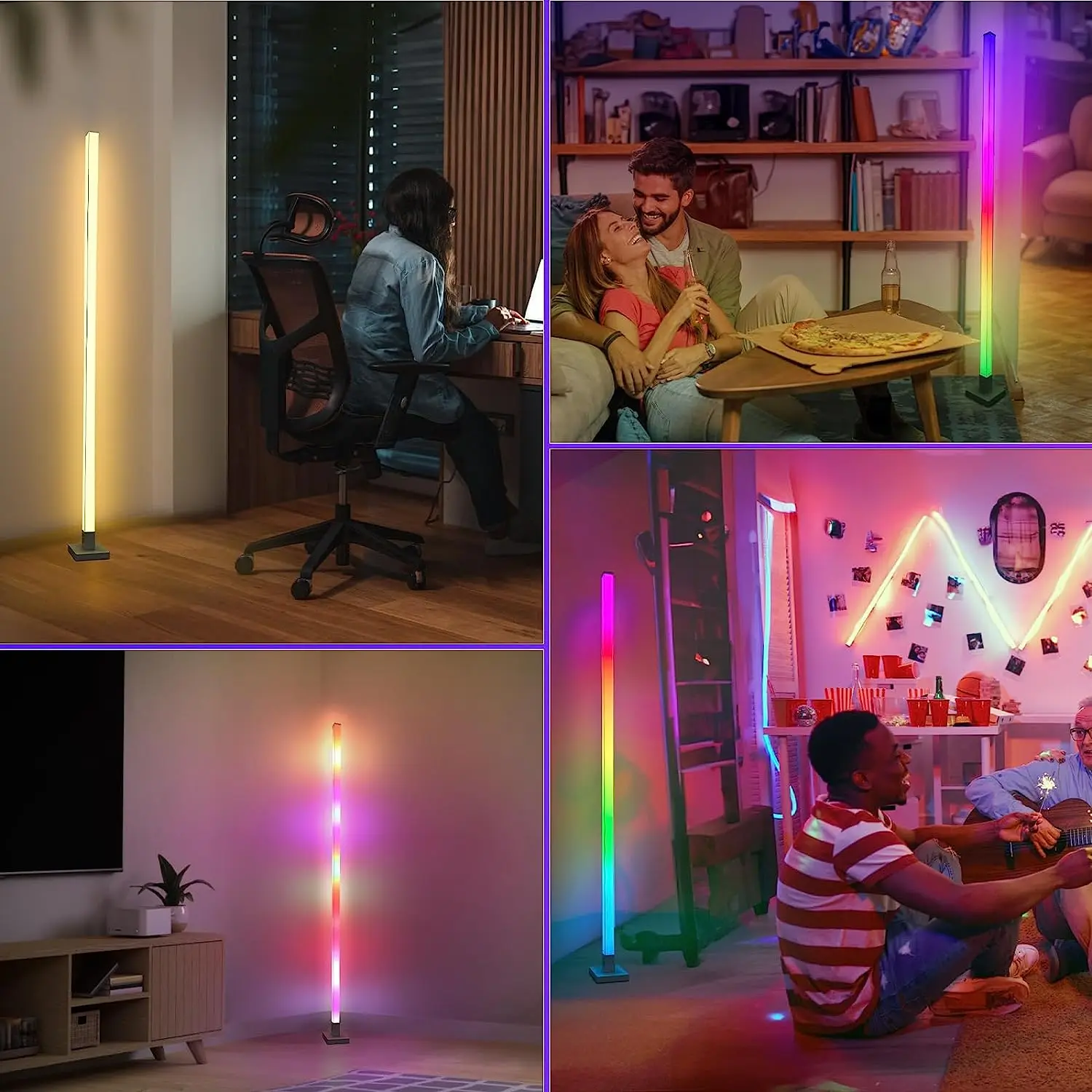 RGB LED  ,  ȭ ڳ ÷ξ ,  ,  , ħ, TV, PC, ӷ, 120cm
