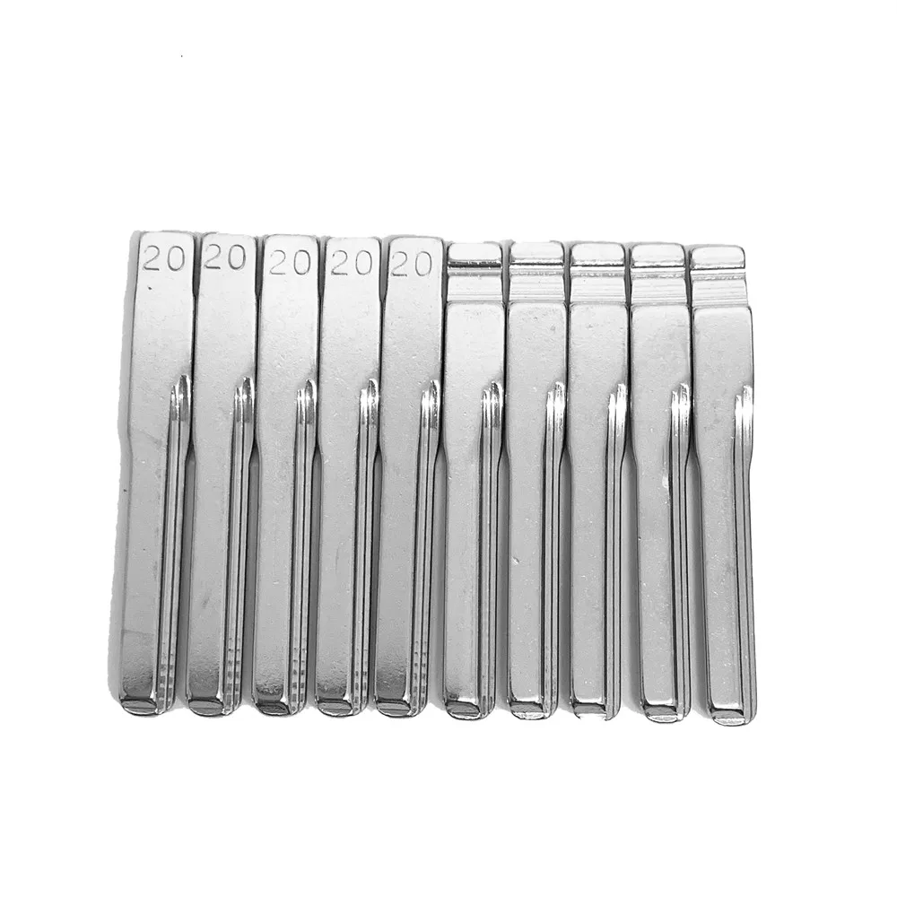 10 Stück Autoschlüsselblatt HU64 Universal KD Schlüsselrohling 20 # für Benz CLA W204 W203 W211W207 W164 W211 für KD KEYDIY VVDI Xhorse Fernbedienung – Detail 7