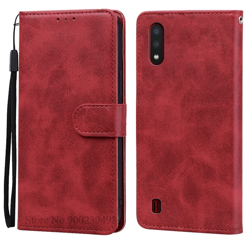 Leather Wallet Flip Phone Case - Magnetic Closure, Card Slots, Durable Protection
