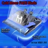 BRDCLIP Blue Zircon Blade VGR V001 Hair Clipper DLC FADE Blade Replacement 7mm Tooth Ultra thin Moving Blade with Screw Spring 1