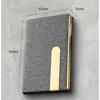 Business Metal Business Card Case Simple High-end Design Portable Men's Business Card Holder Gift 4