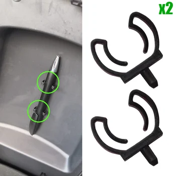 2X Auto Glove Box Organizer Lock matita vassoio clip rivetto per Ford Mondeo Explorer Mustang Galaxy Bronco C-Max S-Max Fiesta Kuga