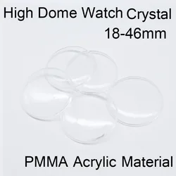 High Domed Round Watch Glass Crystal, 1mm Thickness, Various Sizes Available (DIA 26.4mm 25PCS)