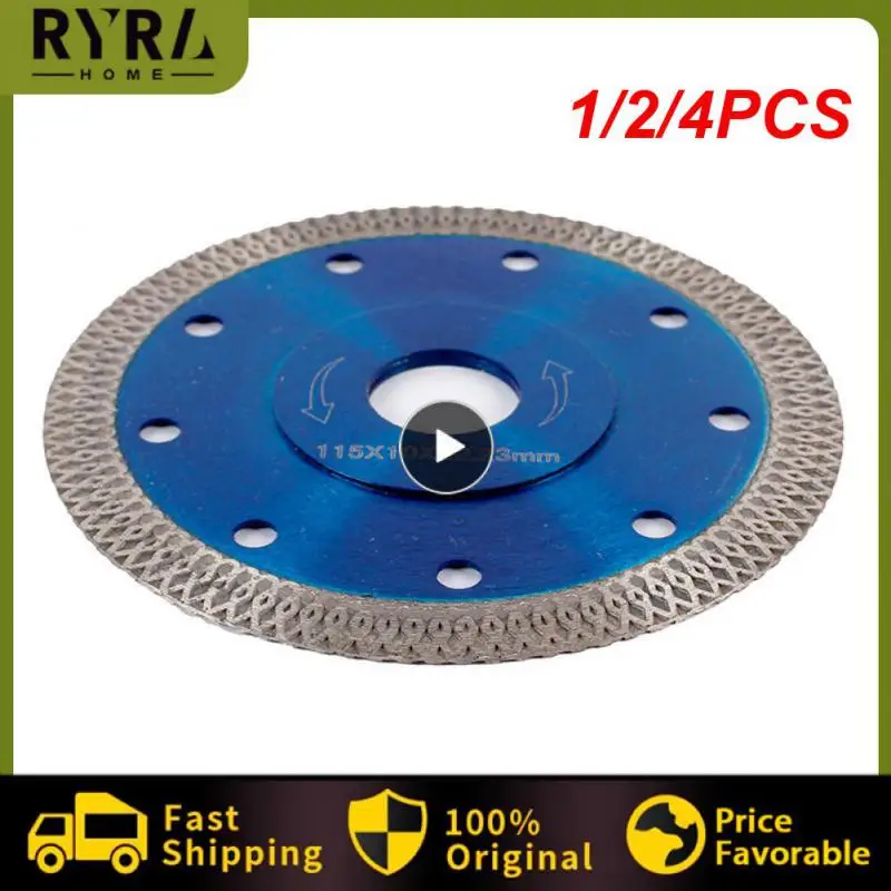 

1/2/4PCS Turbo Saw Blade Granite Marble Cutting Disc Porcelain Tile Ceramic Blades 3 Sizes for Angle Grinder Saw