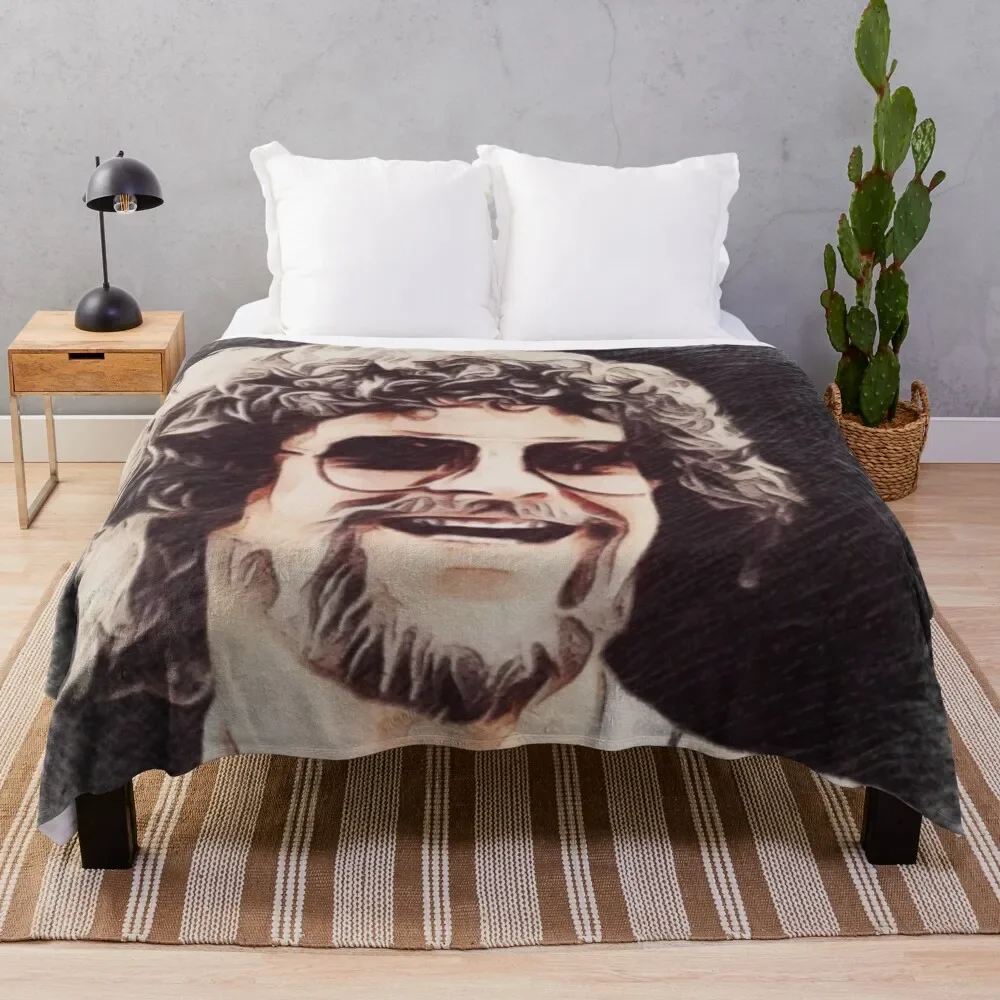 

Jeff Lynne, Music Legend Throw Blanket Tourist Designers Sofas For Decorative Sofa Luxury Brand Blankets