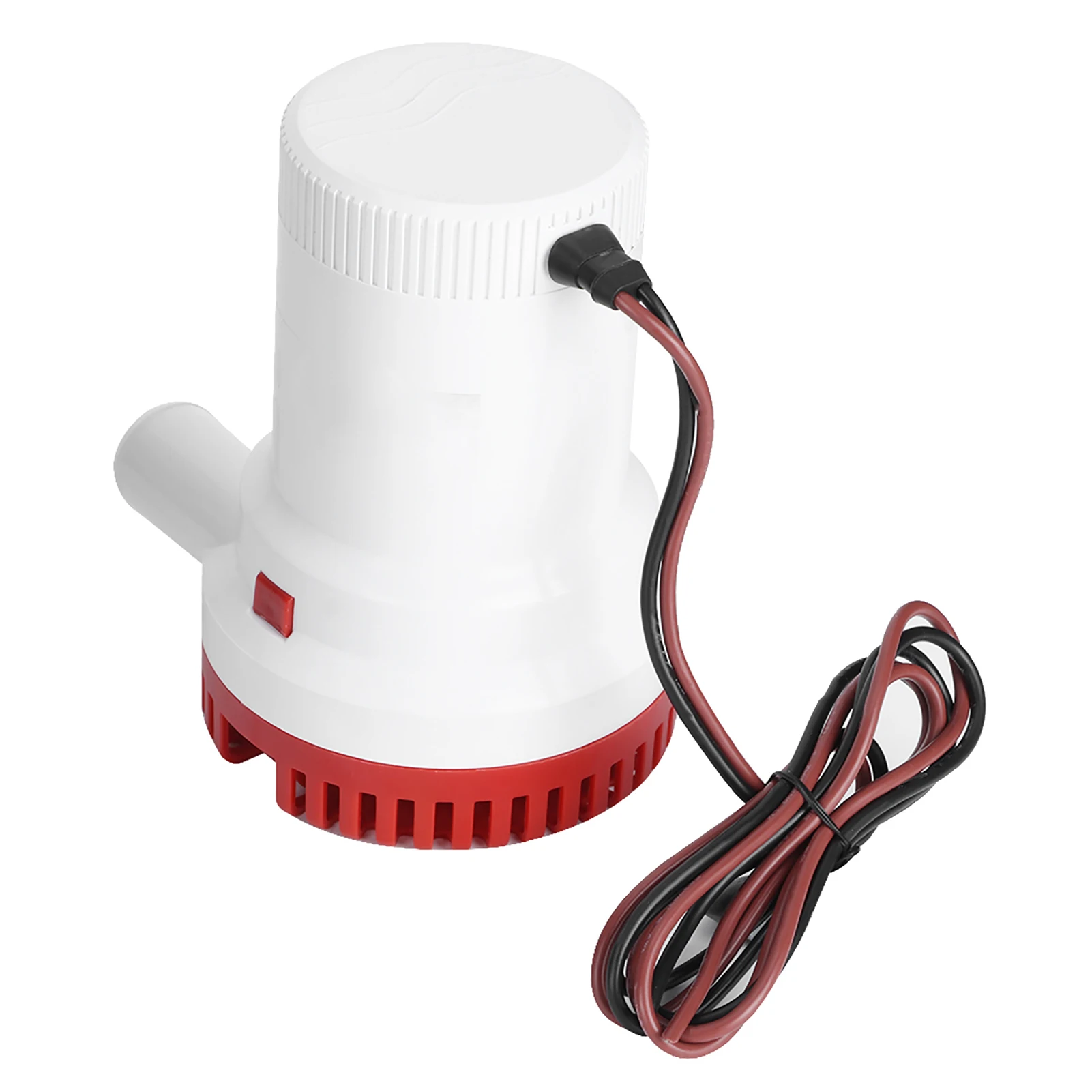2000GPH Electric Bilge Pump Boat Water Discharge Pump Marine Ignition Protected 12V Electric Bilge Ignition Protected Bilge Pump