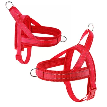 No Pull Dog Harness, Soft Nylon Adjustable Training Vest