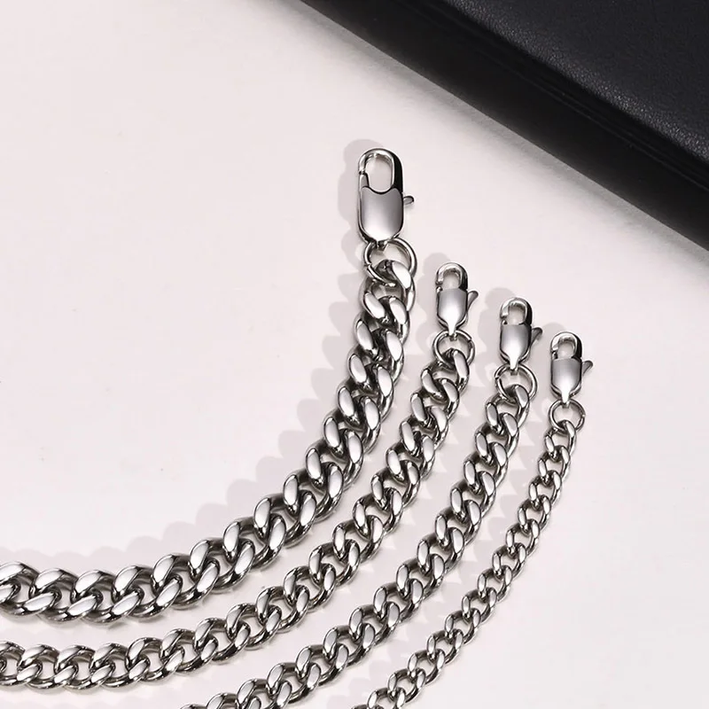 KALEN Pulsera De Cadena De Labon De Doble Capa Para Hombre