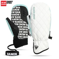 NANDN SNOW Ski gloves men women Keep warm Snowboard Gloves Motorcycle Winter Skiing Climbing Waterproof Snow Gloves 2