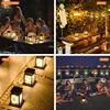 Garden Solar Palace Lantern Led Light Lawn Landscape Hanging Atmosphere Candle Lamp Floor Outdoor Solar Garden Decor Lighting 6