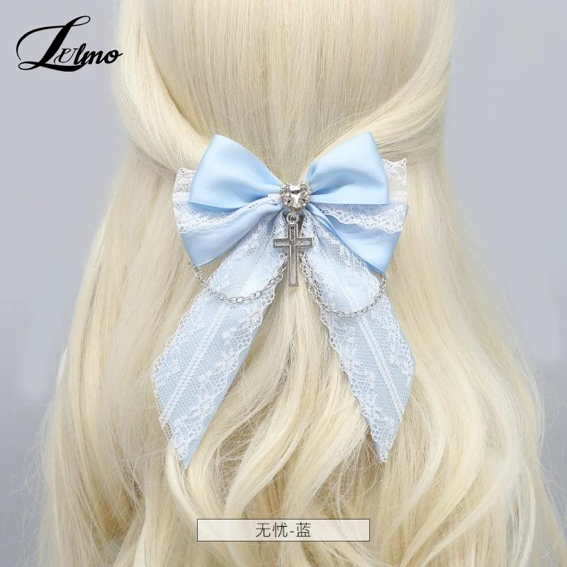 Gothic Harajuku Y2K Girl Lolita Japanese Multi Colored Bow