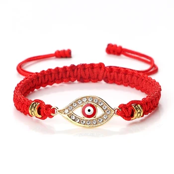 Handmade Turkish Evil Eye Bracelets For Women Men Braided Red Rope Lucky Bracelets Fashion Couple Bracelets Friendship Jewelry 1
