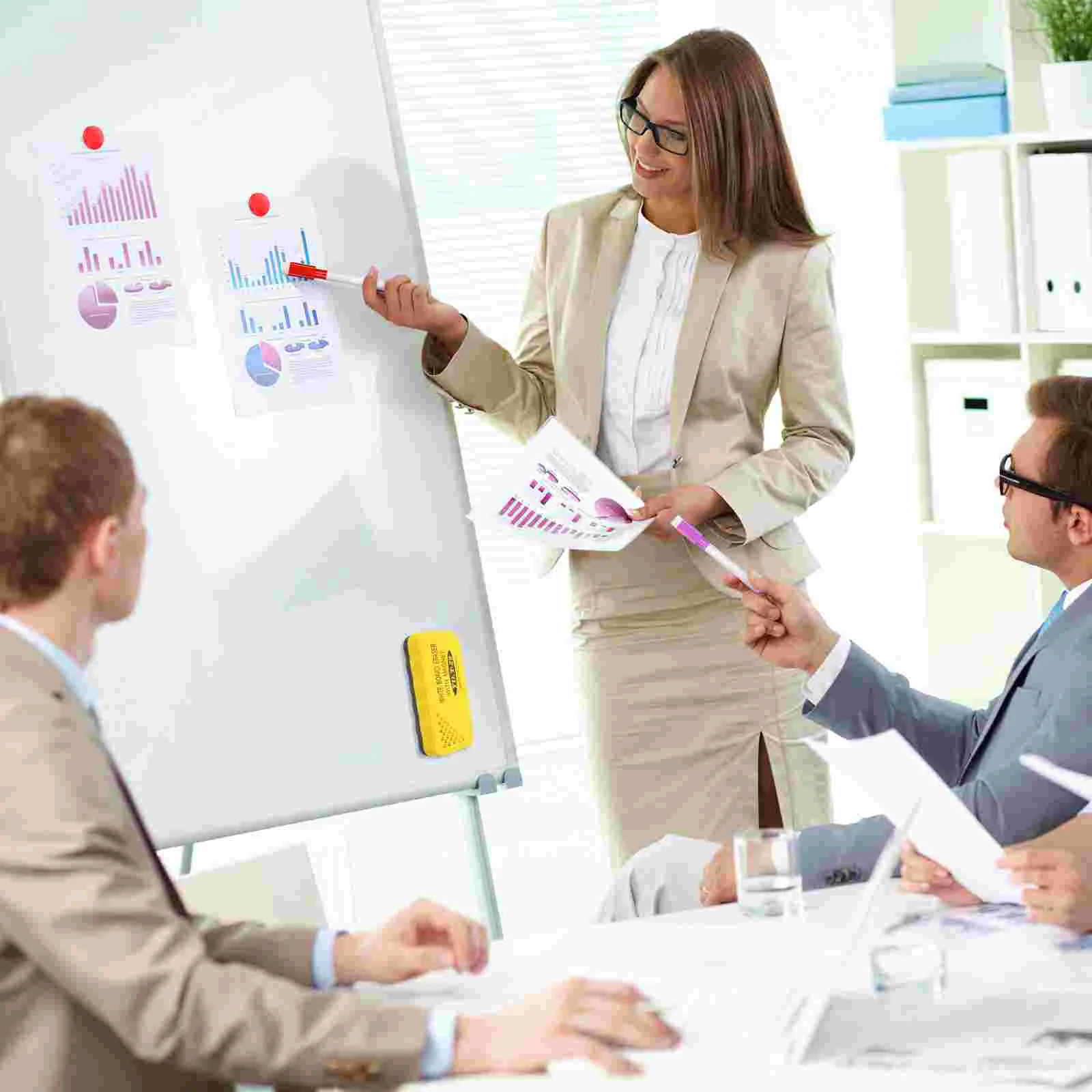 마법의 물 그림 펜, 마그네틱 화이트보드 키트, 화이트보드 펜, 화이트보드 핀, 어린이 화이트보드 후크, 스푼 포함