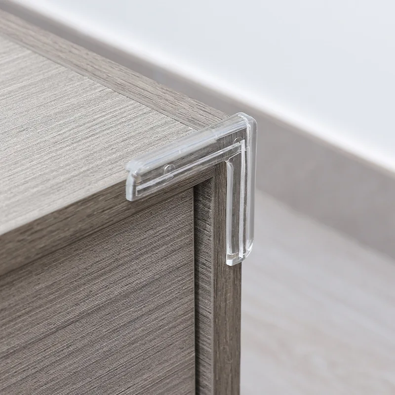 Window Corner Protector 3678 Transparent Anti-collision Corner Window Soft Aluminum Angle Window Sash Sticker