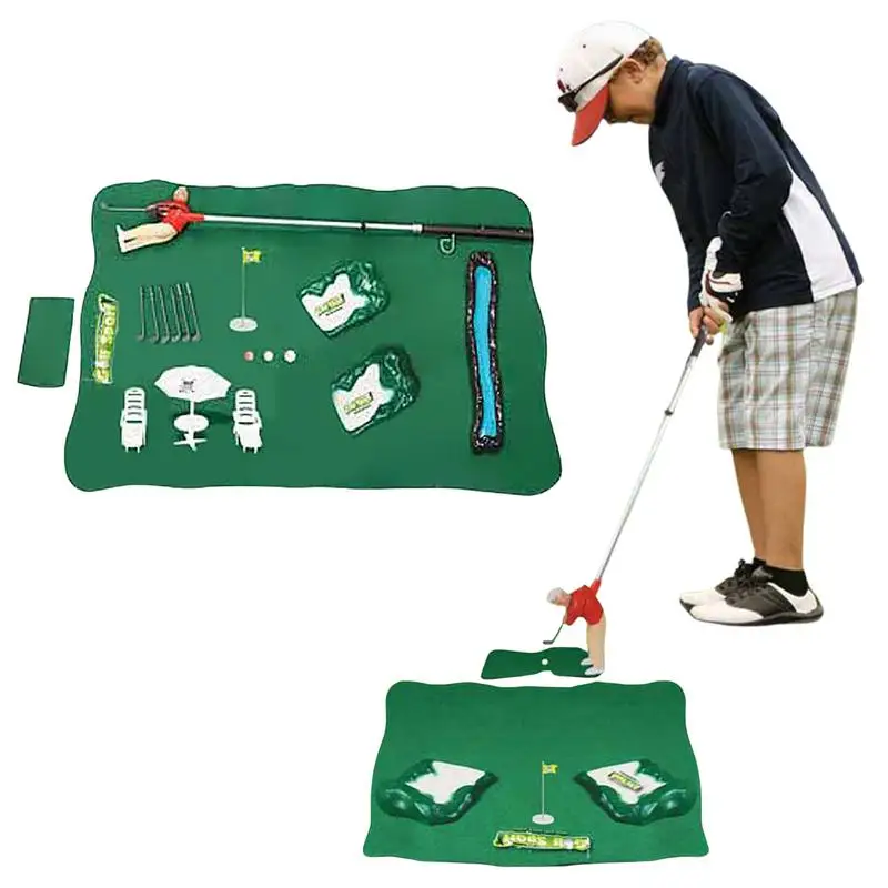 

Набор кукол для мини-гольф-клуба, Детские игры, Домашние игры для родителей и детей, Развивающие пластиковые игрушки, Игрушки для гольфа, Обучающие игрушки