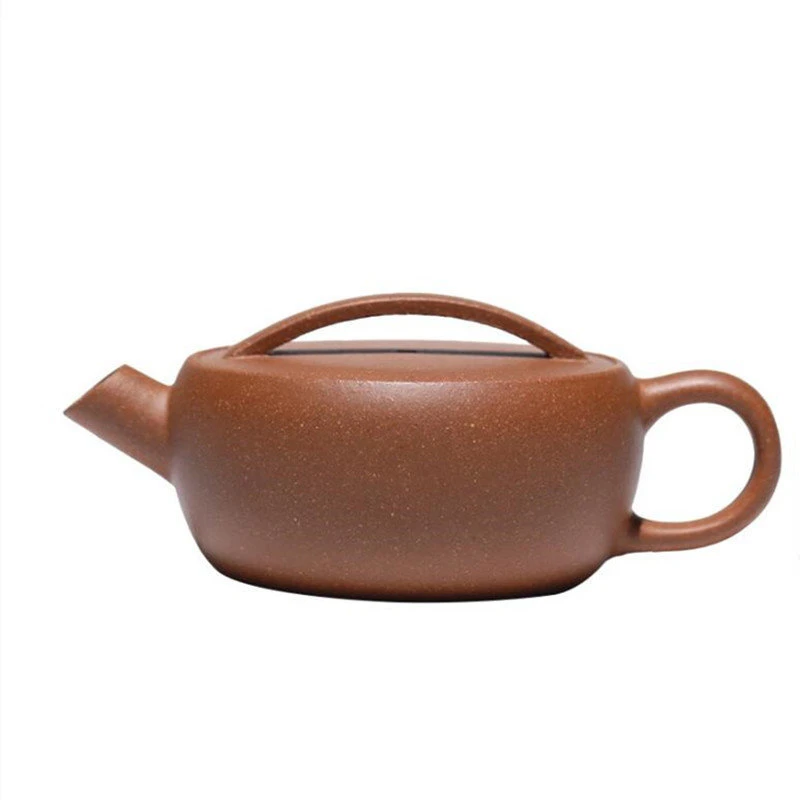 

Yixing-Teteras de pequeña capacidad para artistas famosos, juego de té chino Zisha a mano con filtro de agujero de bola, 110ml