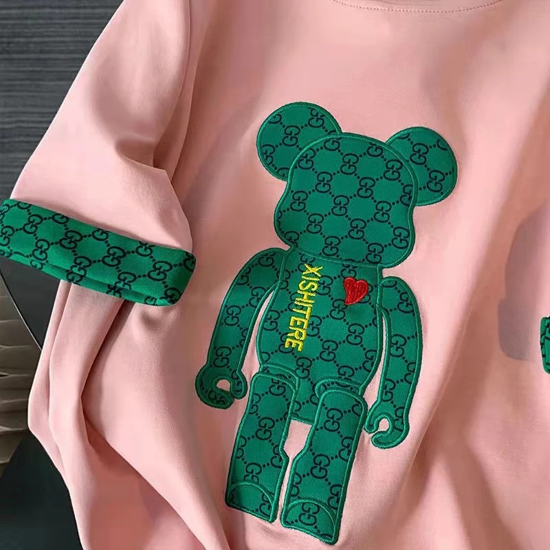 New Louis Vuitton Bearbrick T Shirt Lv Teddy Bear Teddy Bear New