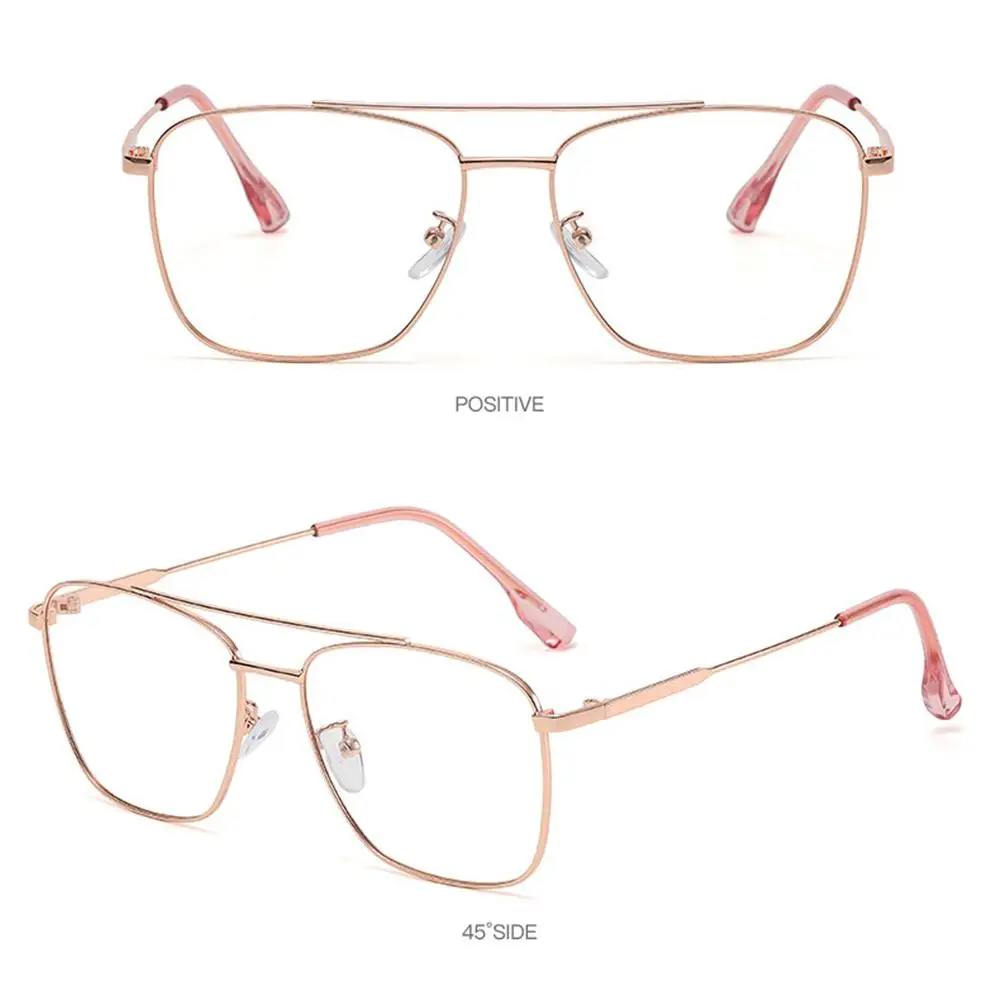 Unisex Metall Anti Strahlung Photochrome Brille Brillen Anti Blaues Licht Computer Brille – Detail 7