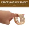 10 Pack Gold Dream Catcher Metal Rings Hoops for Crafts Macrame Ring for Dreamcatchers and Crafts 3 Inch 4