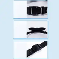 Cat Tracking Collar Cat GPS Collar Smart Locator Comfortable Pet Harness For Dog Walking Backyard Garden Park Yard Outdoor 3